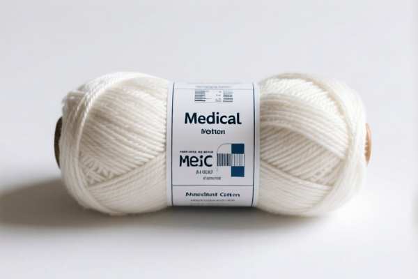 Image for Medical combed cotton single yarn (less than 83.33 decitex, exceeding 120 metric number)