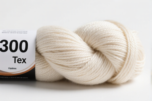 Image for Bleached Cotton Yarn 300 Tex