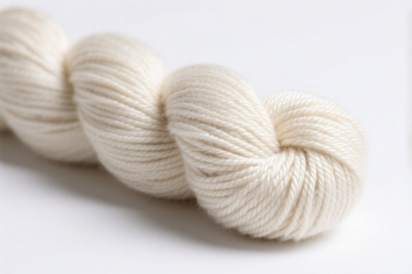 Image for Bleached Cotton Yarn 300 Tex