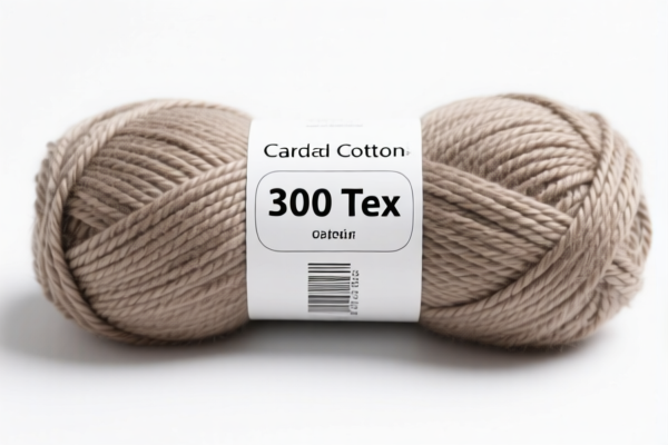 Image for Carded Cotton Yarn 300 Tex