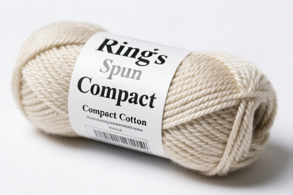 Image for 40s Ring Spun Compact Cotton Yarn (Textile Use)