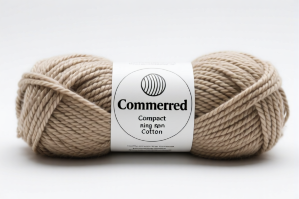 Image for Combed compact ring spun cotton yarn (85% or more by weight)