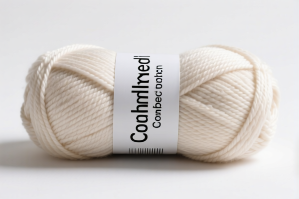 Image for Combed compact spun cotton yarn (85% or more by weight) for knitting