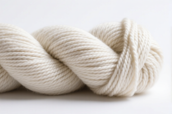 Combed cotton cabled yarn (301) for home textile, exceeding 43 nm but not exceeding 52 nm per single yarn