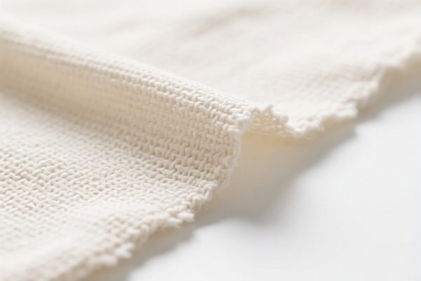 Unbleached woven cotton fabrics for home textiles