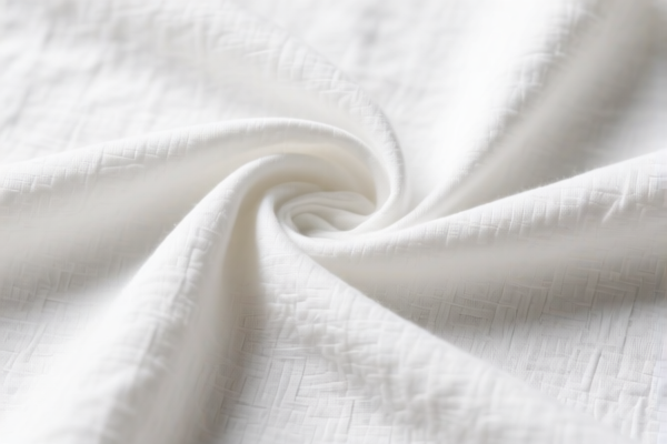 Bleached cotton broadcloth fabric over 100 g_m²