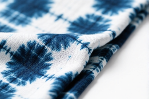 Dyed and Printed Cotton Plain Weave Fabric (43