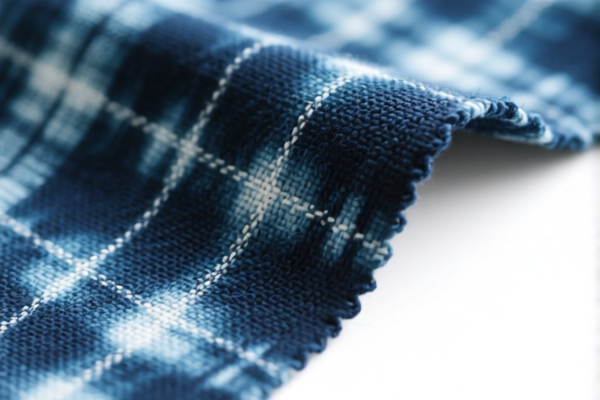 Dyed cotton woven plain weave fabric