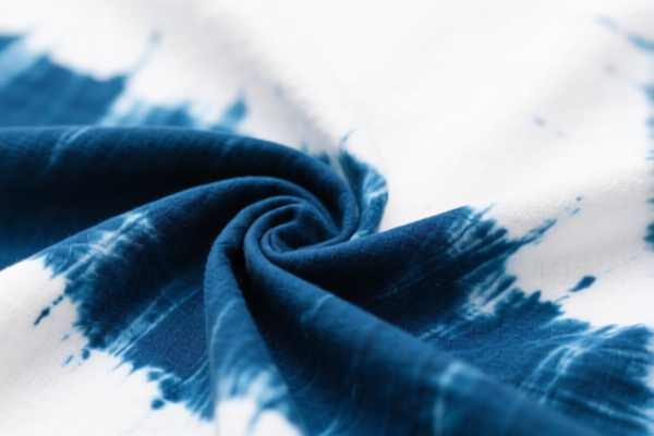 Cotton poplin dyed fabric