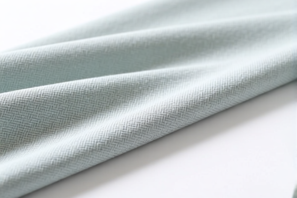 Lightweight cotton blended color plain weave fabric
