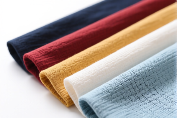 Lightweight cotton woven fabrics of mixed colors