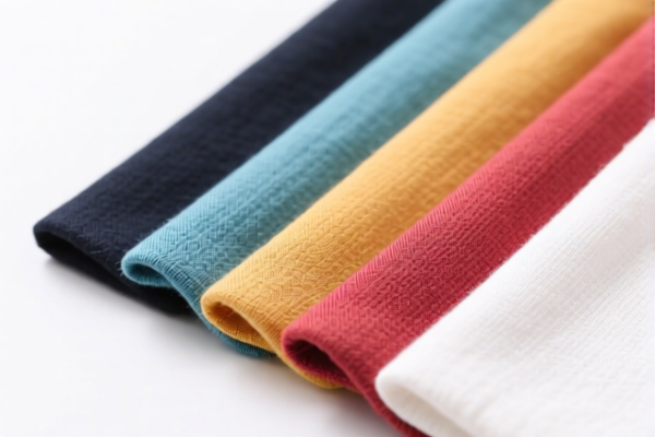 Lightweight cotton woven fabrics of mixed colors
