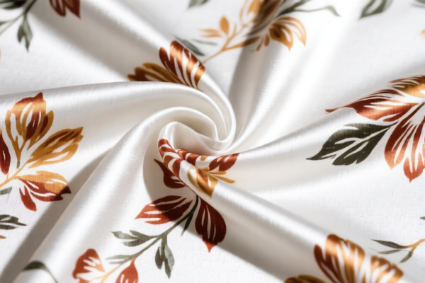 Cotton Satin Printed Fabric (Non 3