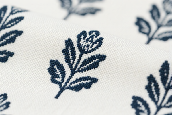 Cotton twill_satin woven fabrics for garment, printed (discharge printed)