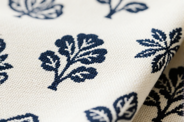 Cotton twill_satin woven fabrics for garment, printed (discharge printed)