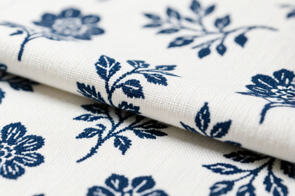 Cotton twill_satin woven fabrics for garment, printed (discharge printed)
