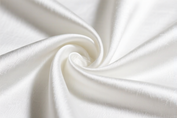 Bleached Cotton Twill Satin Fabric