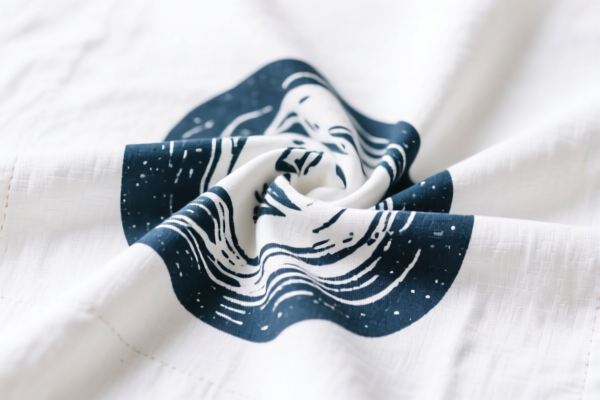 Printed cotton fabric for bedding