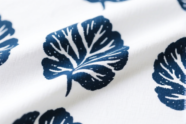 Printed cotton fabric for bedding