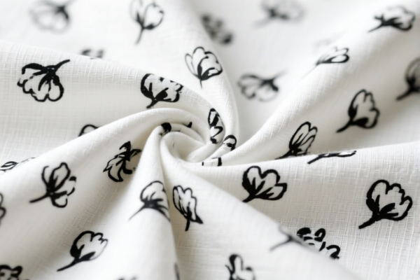 Cotton printed plain weave sheeting fabric for home textile