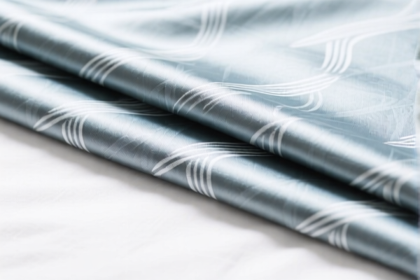 Cotton twill_satin woven fabrics, printed (discharge printed) for bedding