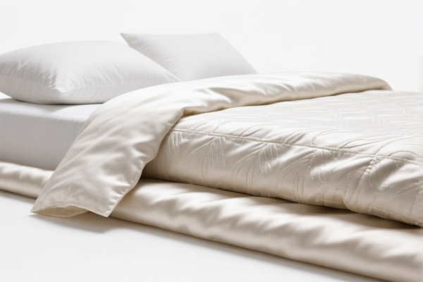 Cotton twill_satin woven fabrics, printed (discharge printed) for bedding
