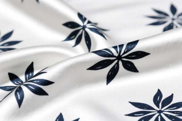 Printed Cotton Satin Fabric