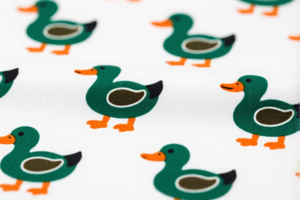 Printed Cotton Duck Fabric for Upholstery
