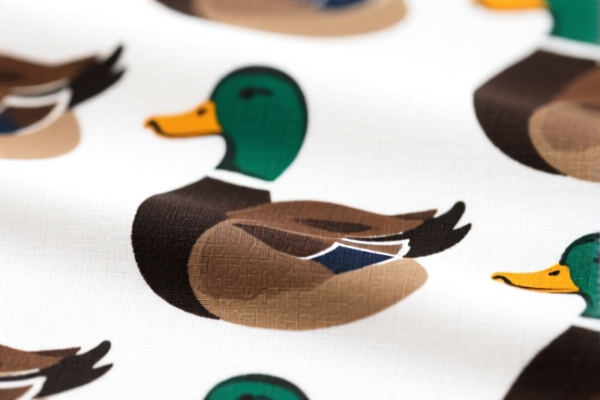 Printed Cotton Duck Fabric for Upholstery
