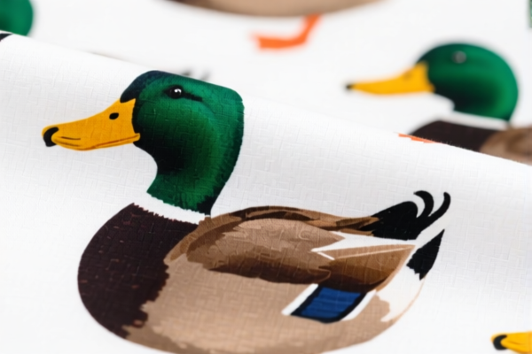 Printed Industrial Grade Cotton Duck Fabric