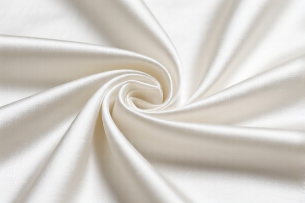 Unbleached cotton blended satin fabrics