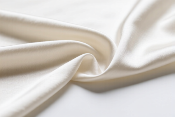 Unbleached cotton blended satin fabrics