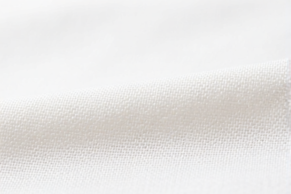 Bleached Cotton Blended Plain Weave Fabric