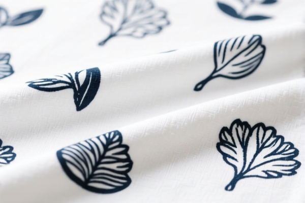 Cotton blended printed apparel fabric