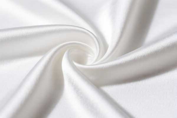 Cotton blended lightweight satin fabric