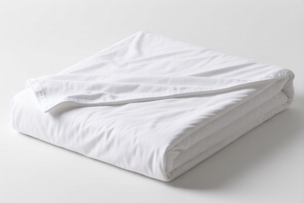 Cotton Polyester Plain Weave Bed Sheet (Below 42 Count)