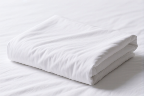 Cotton Polyester Plain Weave Bed Sheet (Below 42 Count)