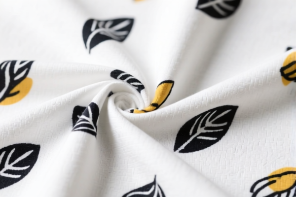 Cotton polyester blended print fabric