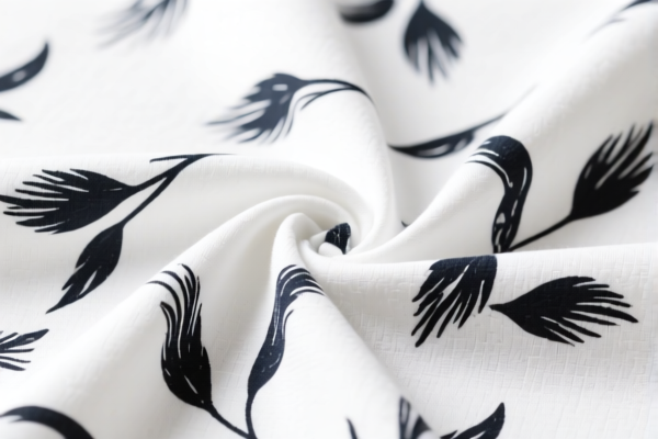 Cotton polyester blended print fabric