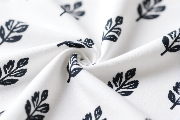Cotton polyester blended print fabric