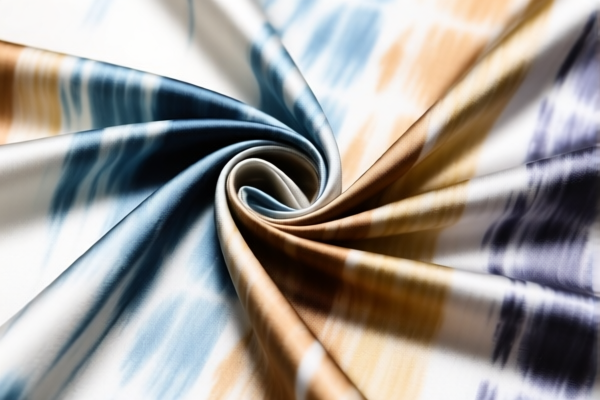 Dyed Cotton Viscose Mixed Satin Fabric