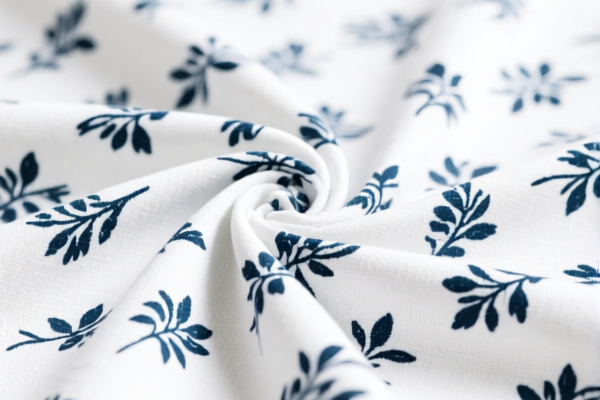 Cotton Blended Printed Twill or Satin Fabric for Luggage