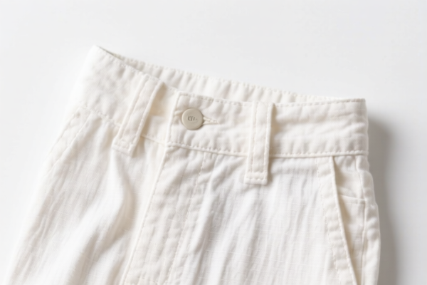 Bleached cotton blended plain weave Osnaburg (over 200 g_m², un