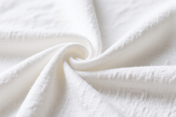 Bleached Cotton Blend Fabric (Over 220 g_m²)