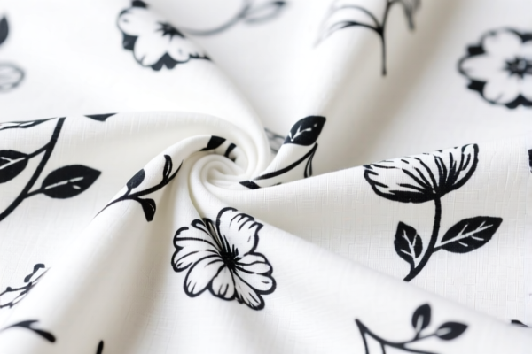 Printed Cotton Wool Blend Decorative Fabric