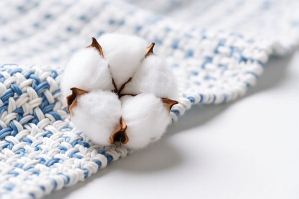 Cotton wool blended woven fabric (for home textiles, containing 36_ or more wool_fine animal hair, uncombed, over 200 g_m², bleached)
