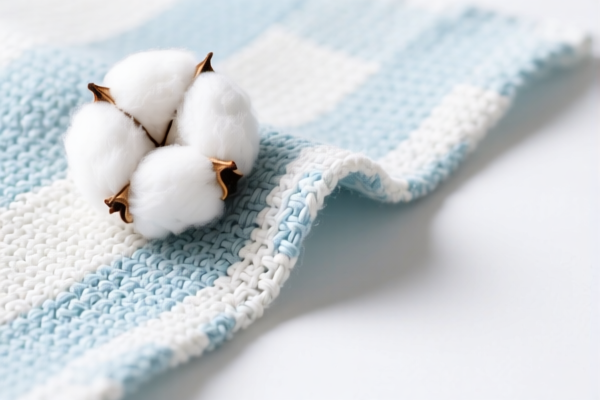 Cotton wool blended woven fabric (for home textiles, containing 36_ or more wool_fine animal hair, uncombed, over 200 g_m², bleached)