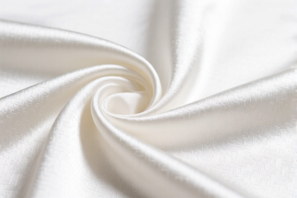 Bleached Cotton Satin Woven Fabric
