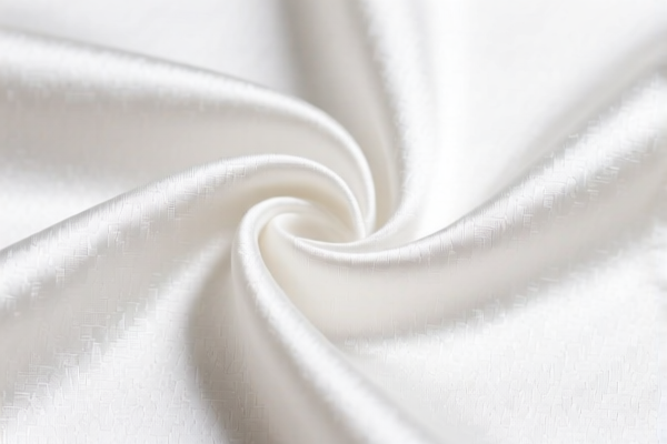Bleached Cotton Satin Woven Fabric