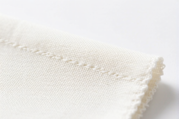 Bleached Cotton Twill Woven Fabric